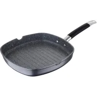 Frying pan MasterPro Home edition, grill 28 x 28 cm (BGMP-3292-BK)