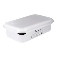 Food container MasterPro Foodies collection white 1.8 l (BGEU-2942)