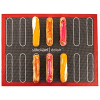 Pastry mat Silikomart Air Mat Eclair & Choux for eclairs, profiteroles 30x40 cm (Air Mat Eclair & Choux)