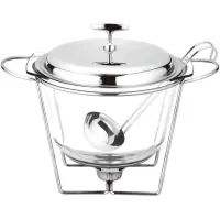 Marmite ARDESTO Black Mars 3800 ml, glass, stainless steel, round, transparent (AR2416FW)