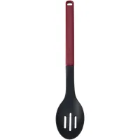 Ложка кухарська KitchenAid Classic для сервірування з прорізами 34 см червоний (KHA004OHEREG)