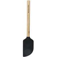 Лопатка кухонна KitchenAid Classic для тіста 30 см чорний (KQG631OHOBE)