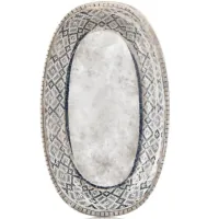 Dish By Bone series "Rug" oval 19x11 cm (RUG-ZT-19-OV)