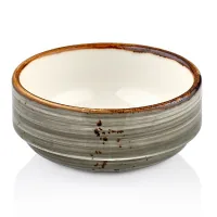 Salad bowl By Bone series "Harmony" 14 cm 450 ml Supreme gray (HA-SP-GT-14-JO)