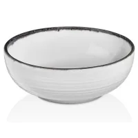 Salad bowl By Bone series "Helix" decor "Black" 16 cm 750 ml (HL-BLA-16-KS)