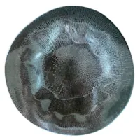Plate G.Benedikt series "Flamenco" decor "Shell Grey" round 25 cm (FLA2125-T0015)