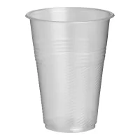 Disposable glasses Buroclean heat resistant 480 ml 50 pcs transparent (1080018)