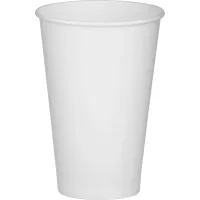 Disposable Buroclean paper cups 500 ml 50 pcs (1080026)
