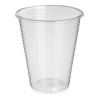 Disposable cups Buroclean heat resistant 180 ml 100 pcs transparent (1080028)