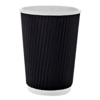 Disposable cups Buroclean paper corrugated 350 ml 25 pcs (1080025)