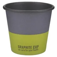 Disposable cups Buroclean GRAPHITE CUP paper 110 ml 50 pcs (1080041)