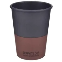 Disposable cups Buroclean GRAPHITE CUP paper 185 ml 50 pcs (1080043)