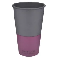 Disposable cups Buroclean GRAPHITE CUP paper 500 ml 50 pcs (1080047)