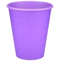 Disposable cups Buroclean LAVANDA CUP paper 175 ml 50 pcs (1080049)