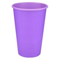Disposable cups Buroclean LAVANDA CUP paper 340 ml 50 pcs (1080052)