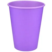 Disposable cups Buroclean LAVANDA CUP paper 400 ml 50 pcs (1080053)