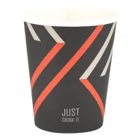 Disposable cups Buroclean Just Drink paper 250 ml 50 pcs (1080058)