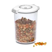 Food container Status vacuum round 1.5 l, white (177720)