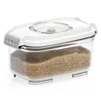 Food container Status vacuum rectangular 0.5 l, white (155311)