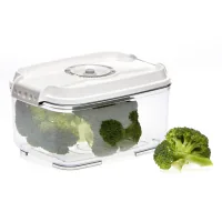 Food container Status vacuum rectangular 2 l, white (158650)