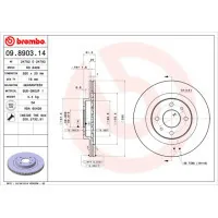 Brembo brake disc 09.8903.14