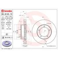 Brembo brake disc 09.9143.11