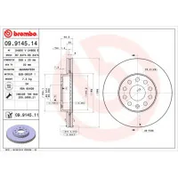 Brembo brake disc 09.9145.11