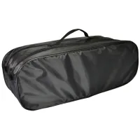 Organizer bag Poputchik in the trunk black 2 sections (09-706-2D)