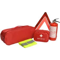 Set of technical assistance Poputchik motorist Eurostandard without cable, red (01-022-E)