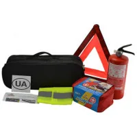Set of technical assistance Poputchik motorist Eurostandard without cable, black (01-020-E)