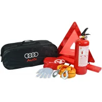 Set of technical assistance Poputchik Audi car black (01-087-L)