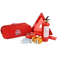 Set of technical assistance Poputchik Fiat car red (01-050-L)