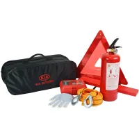 Set of technical assistance Poputchik KIA car black (01-054-L)