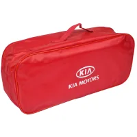 Organizer bag Poputchik in the KIA trunk red (03-058-1D)