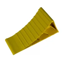 Stop under the wheel Poputchik plastic yellow 220 x 80 x 115 (16-040)