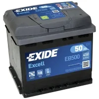 Акумулятор автомобільний EXIDE EXCELL 50A (EB500)