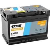 Акумулятор автомобільний EXIDE PREMIUM 77A (EA770)