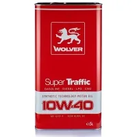 Моторна олива Wolver Super Traffic 10W-40 5л (4260360942501)