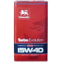 Моторна олива Wolver Turbo Evolution 15W-40 4л (4260360944468)