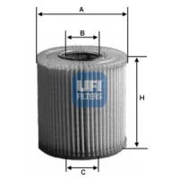 Oil filter UFI 25.080.00