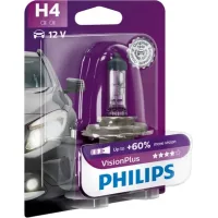 Car lamp Philips 12342VPB1 H4 Vision Plus 12V 60/55W (3228)
