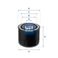 Oil filter UFI 23.259.00