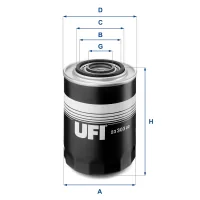 Oil filter UFI 23.303.00