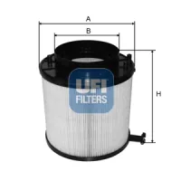 Air filter for a car UFI 27.692.00