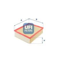 Air filter for a car UFI 30.162.00