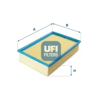Air filter for a car UFI 30.946.00