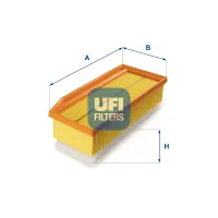 Air filter for a car UFI 30.A16.00