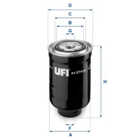 Fuel filter UFI 24.374.00