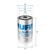 Fuel filter UFI 24.H2O.04