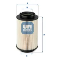 Fuel filter UFI 26.014.00